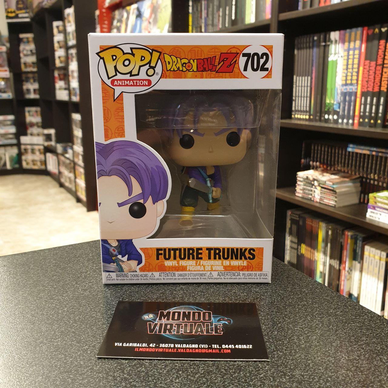 Funko Pop 702 Future Trunks Dragon Ball Z MONDO VIRTUALE