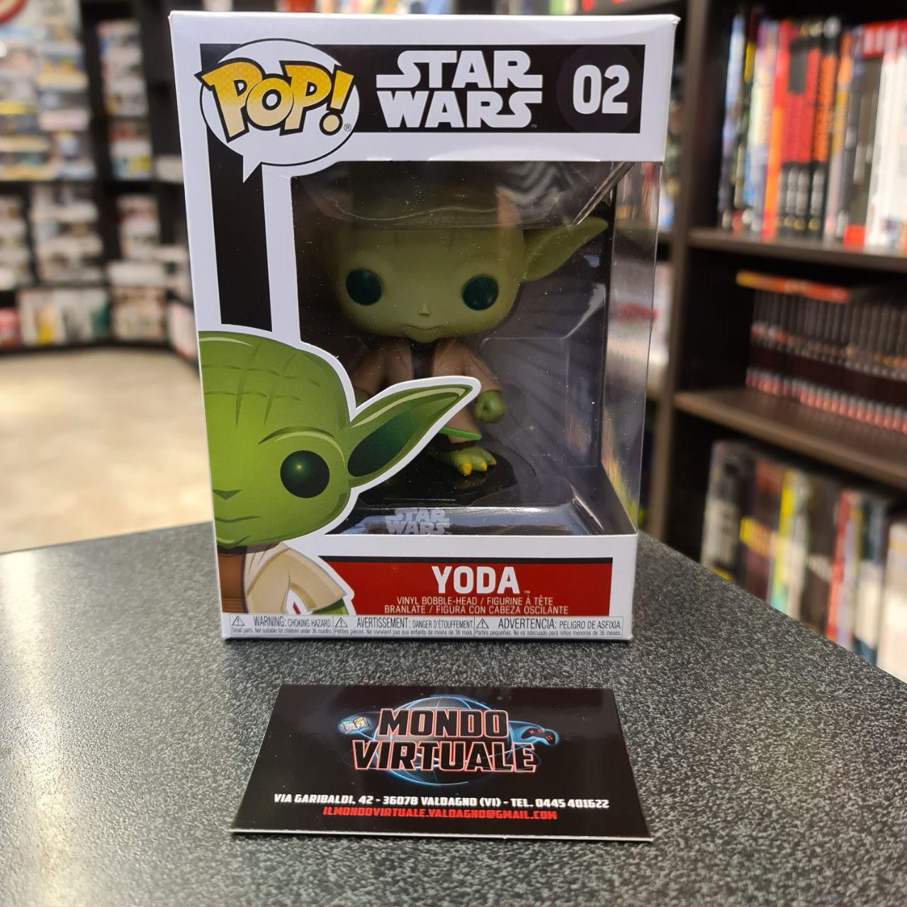 Funko Pop Yoda 02 Star Wars MONDO VIRTUALE