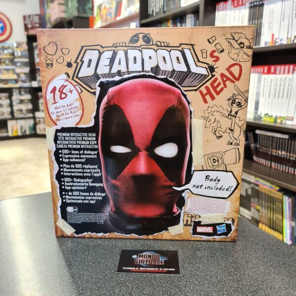Deadpool's Head - Marvel Legends premium Interactive  - Testa parlante di Deadpool! - Hasbro
