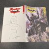Shadow / Batman #4 Cover OneStopComicShop Exclusive con sketch e firma di Giovanni Timpano – Batman 5 - immagine 3
