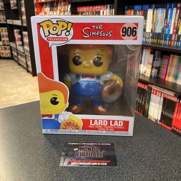 Funko Pop 906 Lard Lad The Simpson MONDO VIRTUALE