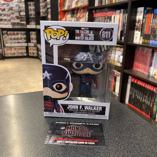 Funko Pop 811 John F. Walker - The Falcon and the Winter Soldier - US Agent - Captain America