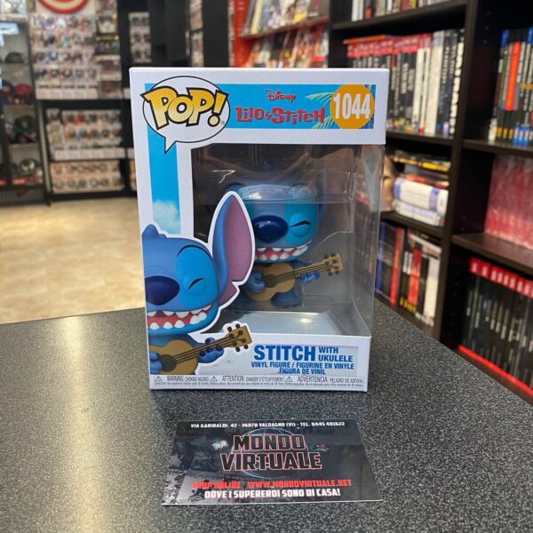Funko Pop 1044 Stitch with Ukulele - Disney Lilo & Stitch