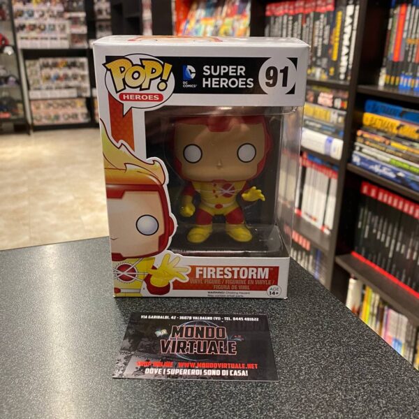 Funko Pop 91 Firestorm - Dc Super Heroes