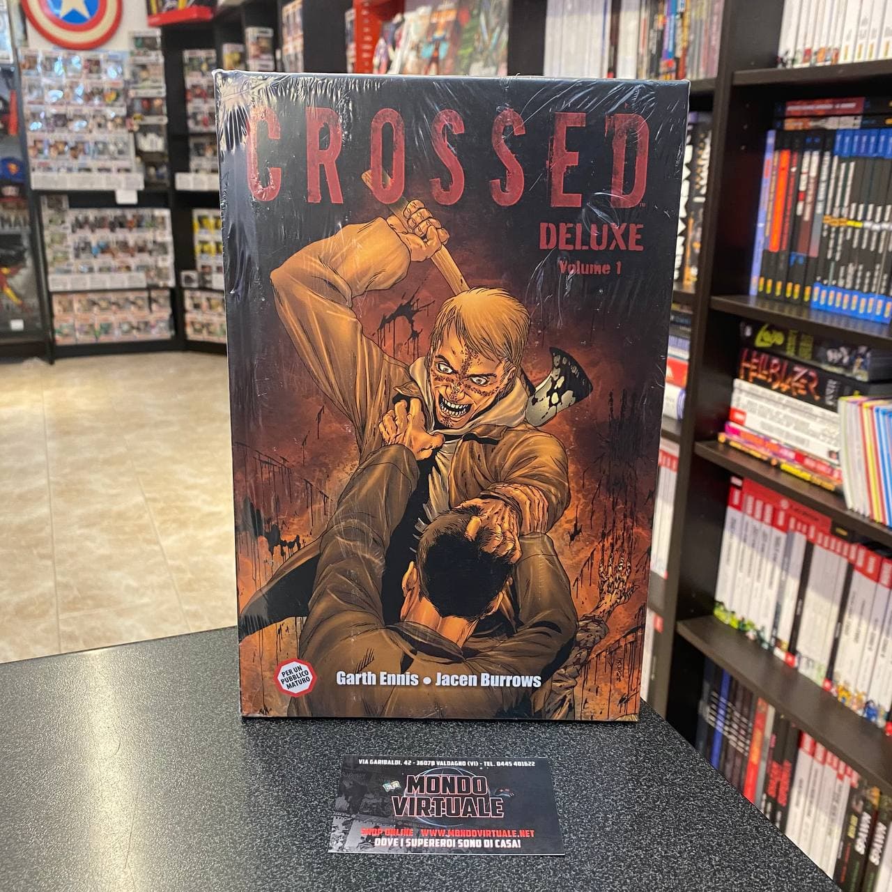 Crossed Deluxe n 1 – Garth Ennis – Panini Comics – MONDO VIRTUALE
