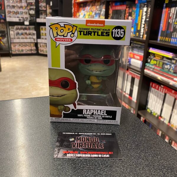 Funko Pop 1135 Raphael - Raffaello - Teenage Mutant Ninja Turtles - TMNT
