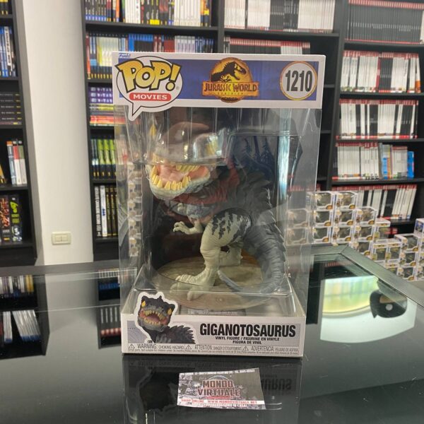 Funko Pop 1210 Giganotosaurus Oversize 25c – Jurassic World Dominion