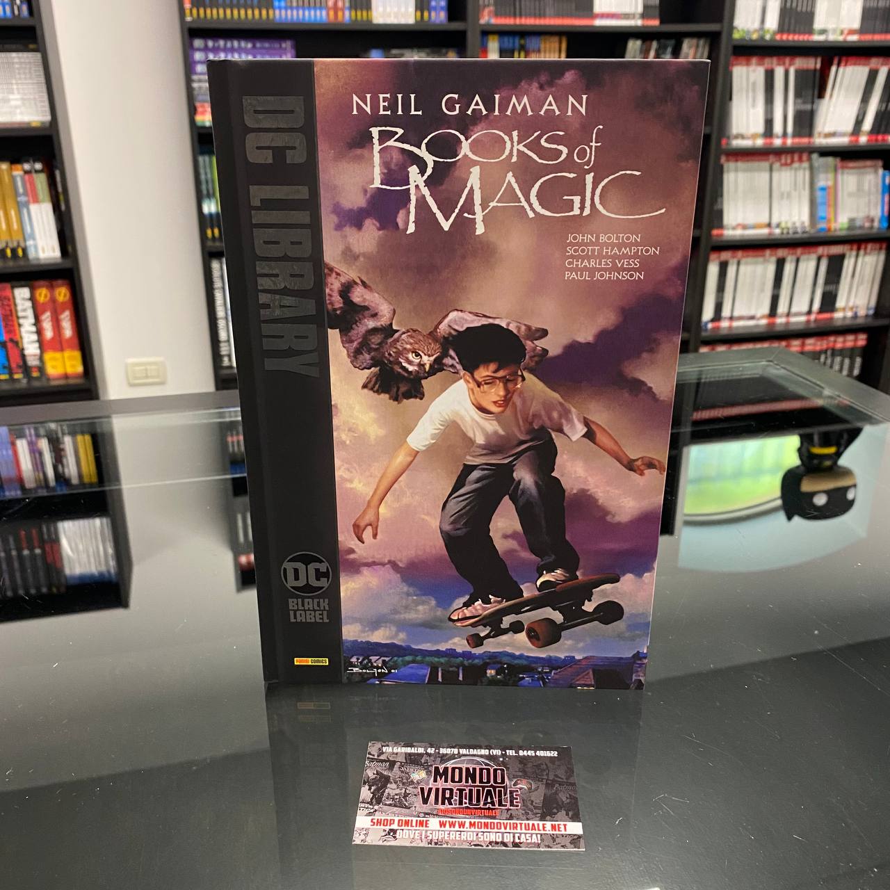Books of Magic Neil Gaiman DC Black Label Library Panini Comics MONDO VIRTUALE