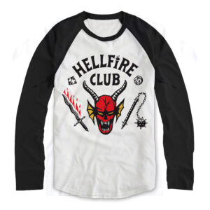T-Shirt Hellfire Club - Stranger Things - Varie Taglie
