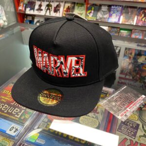 Snapback Marvel Logo Red White - Capello - Capellino