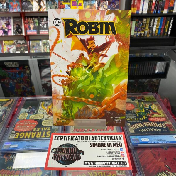 Robin vol 2 Io Sono Robin firmato da Simone Di Meo - DC Special - Panini Comics