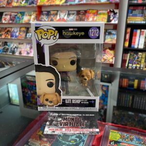 Funko Pop 1212 Kate Bishop with Lucky The Pizza Dog Hawkeye - Disney+ - Marvel studios