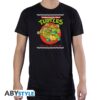 Teenage Mutant Ninja Turtles Pizza Group - Black T-Shirt - Varie Taglie - TMNT - immagine 3