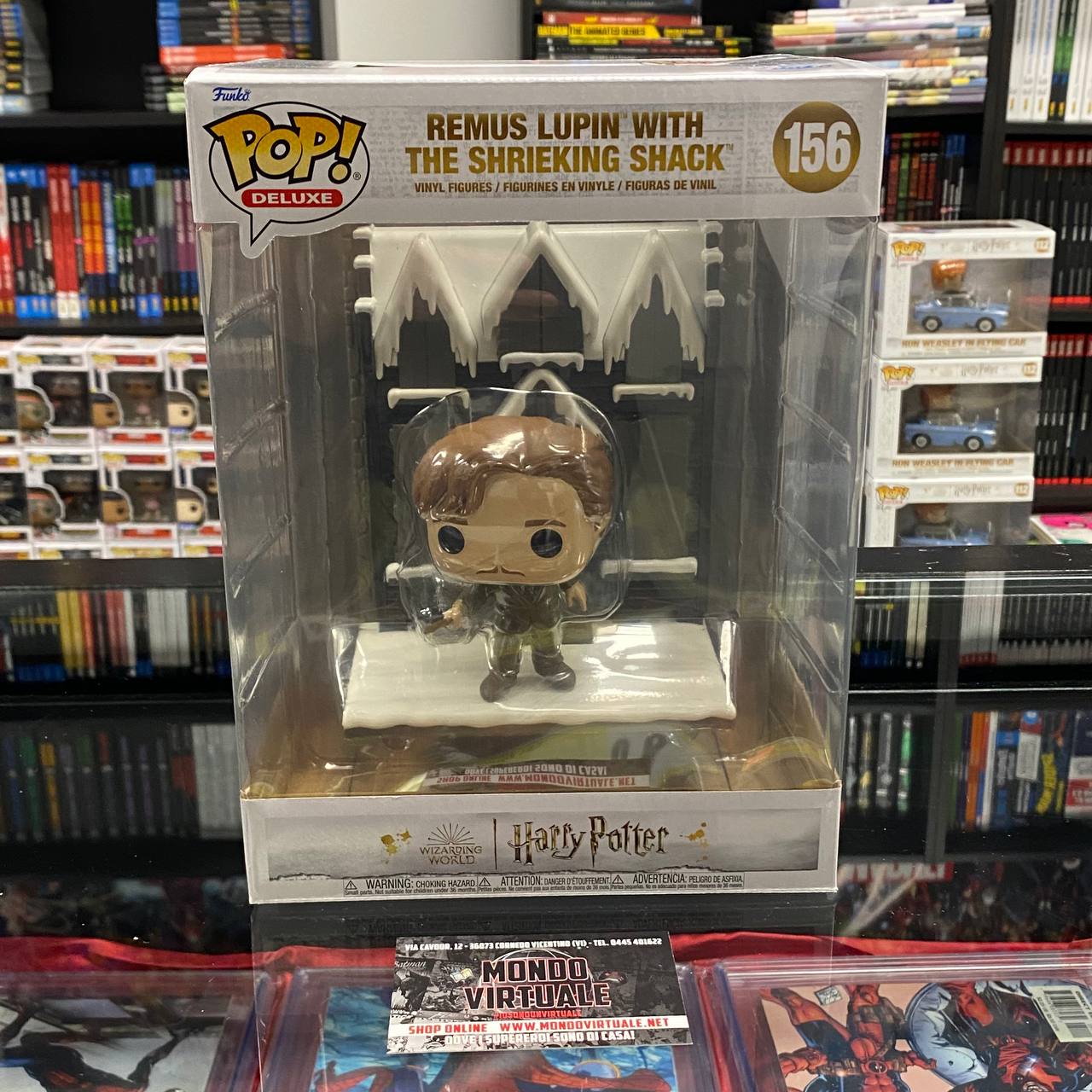 Funko Pop 156 Remus Lupin with The Shrieking Shack Harry Potter