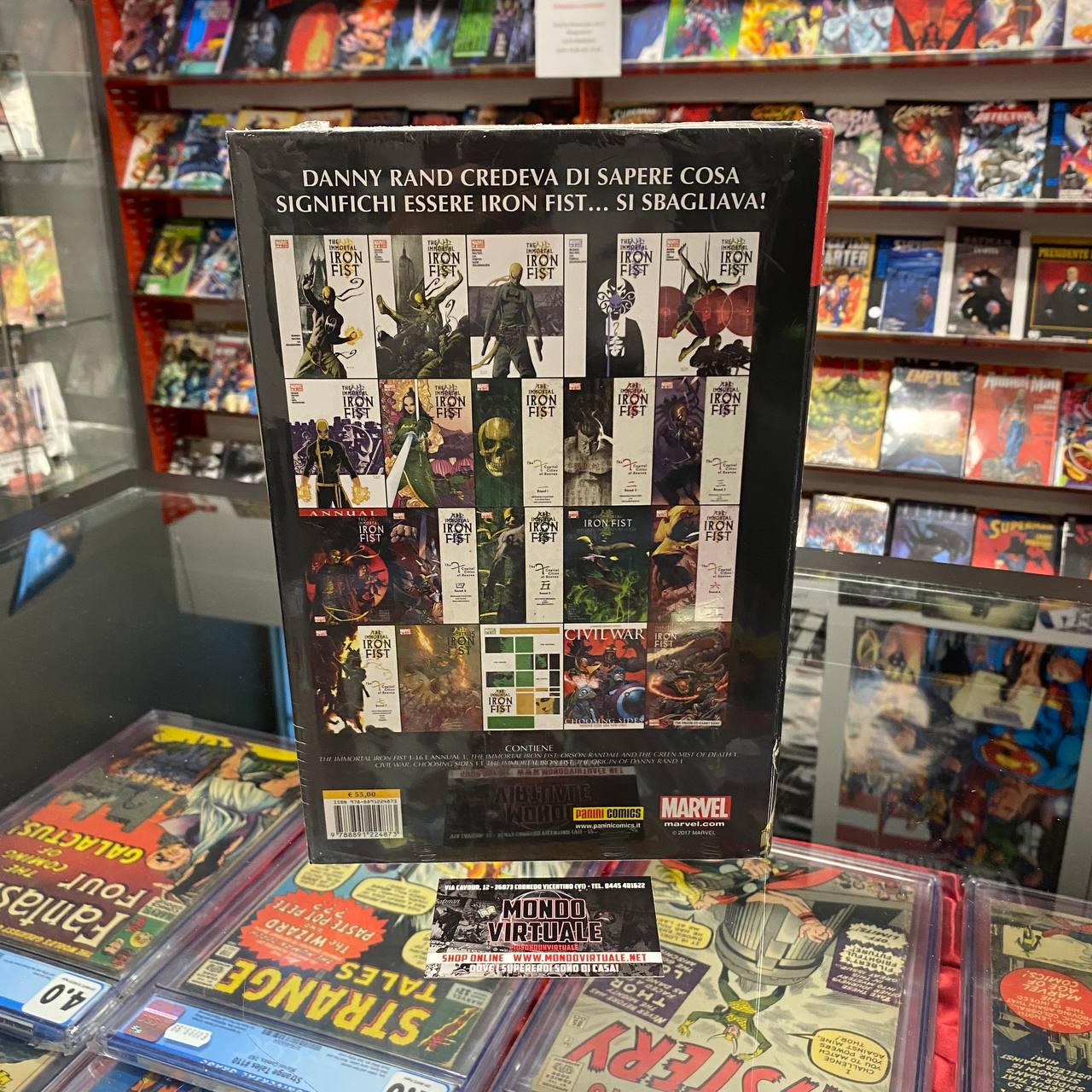 L’Immortale Iron Fist Marvel Omnibus Panini Comics MONDO VIRTUALE