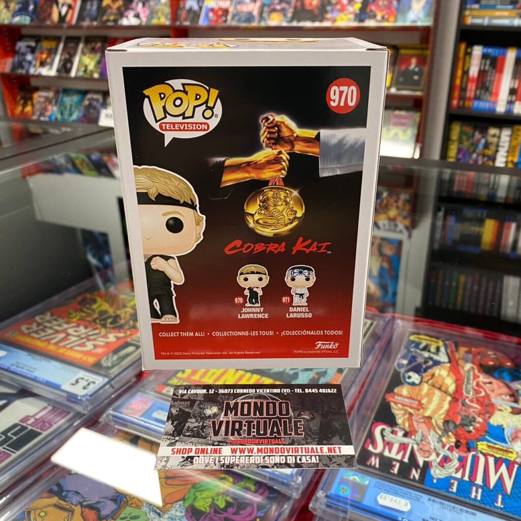 Funko Pop 970 Johnny Lawrence Cobra Kai MONDO VIRTUALE