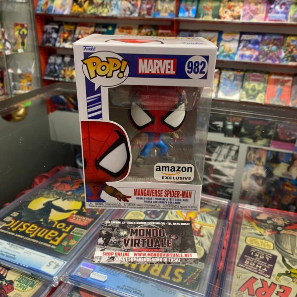Funko Pop 982 Mangaverse Spider-Man Amazon Exclusive - Marvel