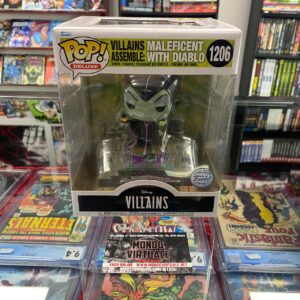 Funko Pop Deluxe 1206 Villains Assemble: Maleficent with Diablo Special Edition - Disney