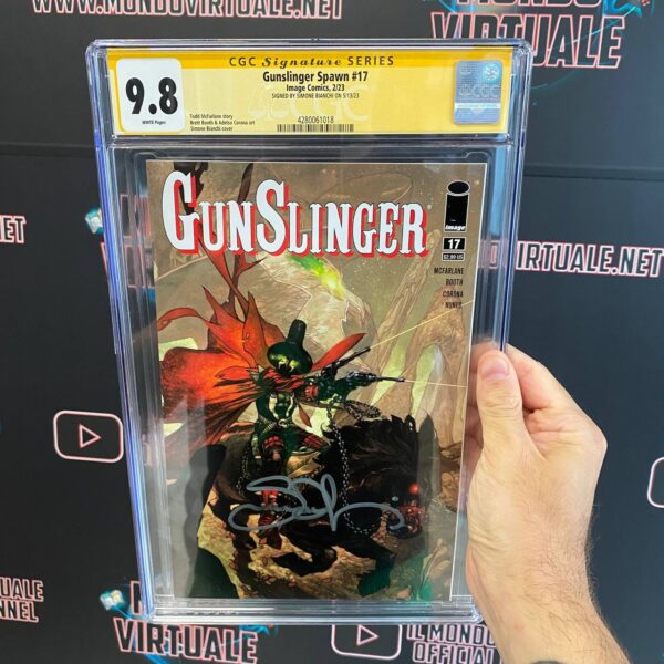 Gunslinger Spawn #17 CGC Comics 9.8 signed by Simone Bianchi - Image Comics - Todd McFarlane