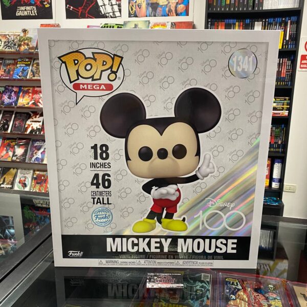 Funko Pop 1341 Mickey Mouse Oversize 46cm – Topolino – Disney 100