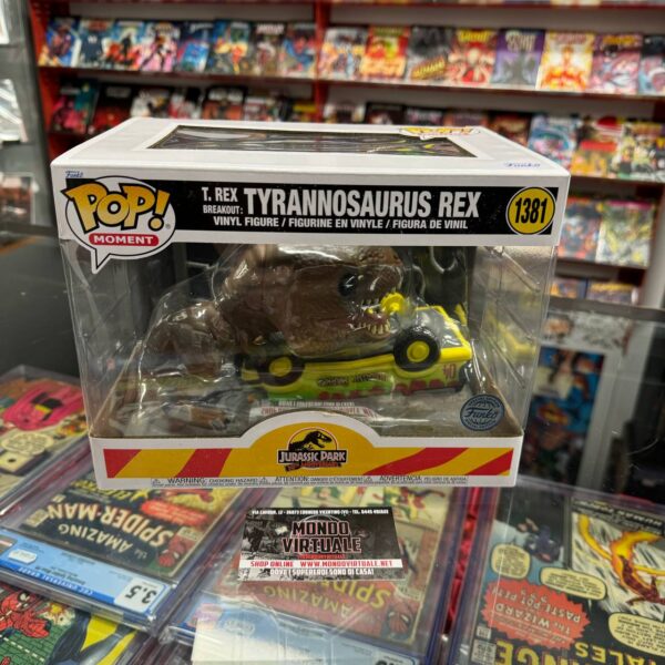 Funko Pop Moment 1381 T-Rex Breakout: Tyrannosaurus Rex Special Edition - Jurassic Park