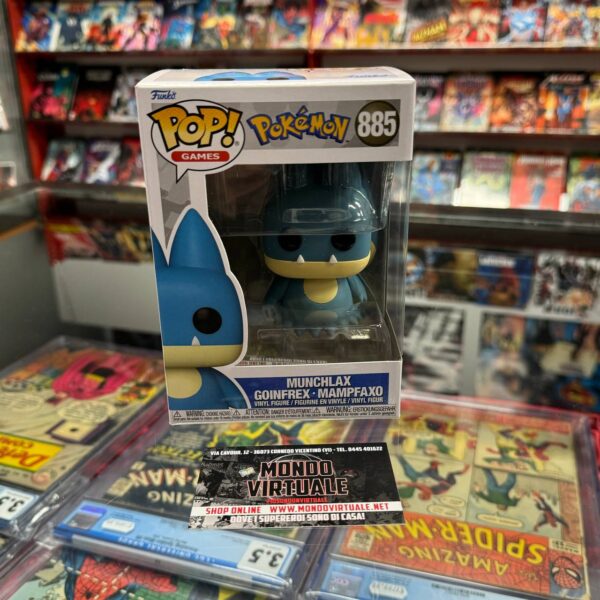 Funko Pop 885 Munchlax - Pokemon - Pokémon - Nintendo