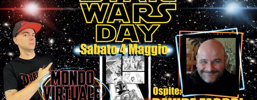 Star Wars Day 04/05/24 In Negozio! Ospite il disegnatore Davide Fabbri!