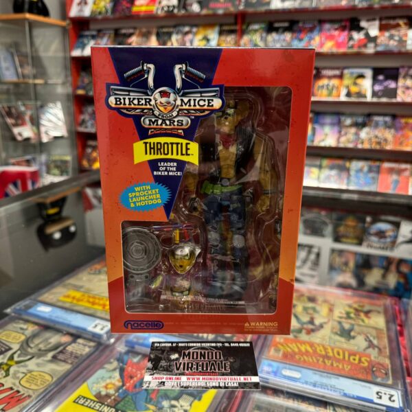 Throttle - Sterzo - Biker Mice From Mars - Action Figures - Nacelle