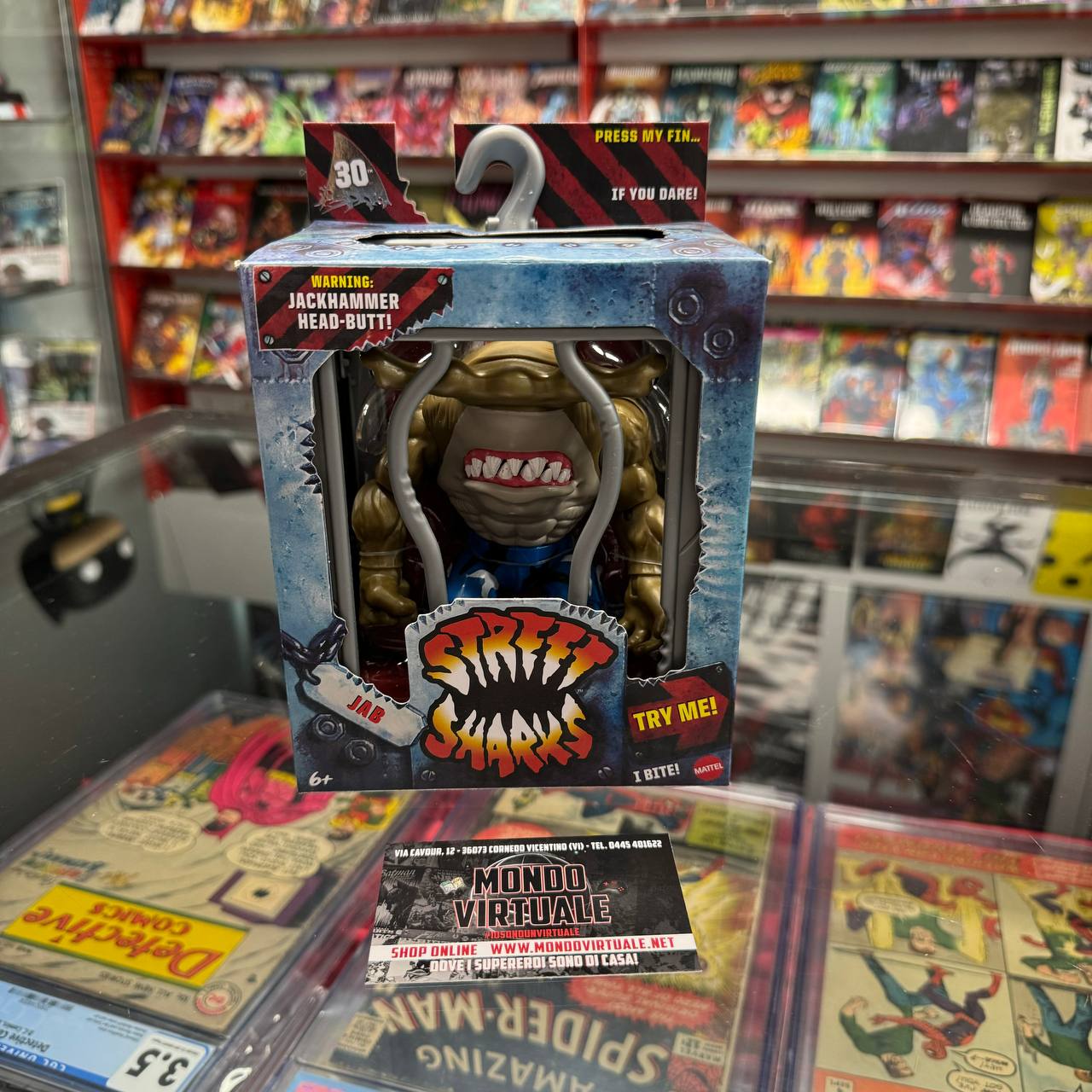 【新品未開封】 Street Sharks JAB 新品未開封】 Street Sharks JAB Street Sharks Jab 6 Action