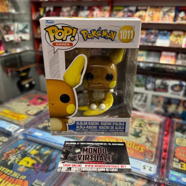 Funko Pop 1011 Alolan Raichu - Pokémon - Pokemon - Nintendo