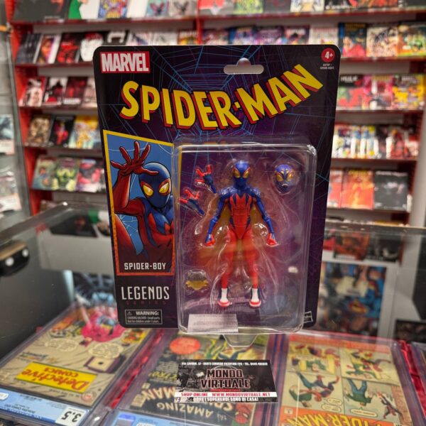 Spider-Boy - Spider-Man Retro Collection - Marvel Legends Series - Action Figures - Hasbro
