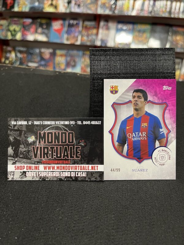 Topps Suàrez Numerata /99 - 45 - Barça 125 Years - Barcellona