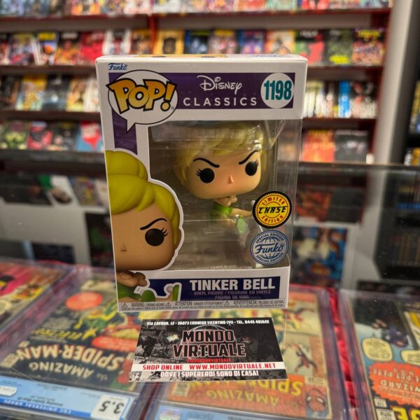 Funko Pop 1198 Tinker Bell Chase Limited Edition Special Edition - Disney Classic