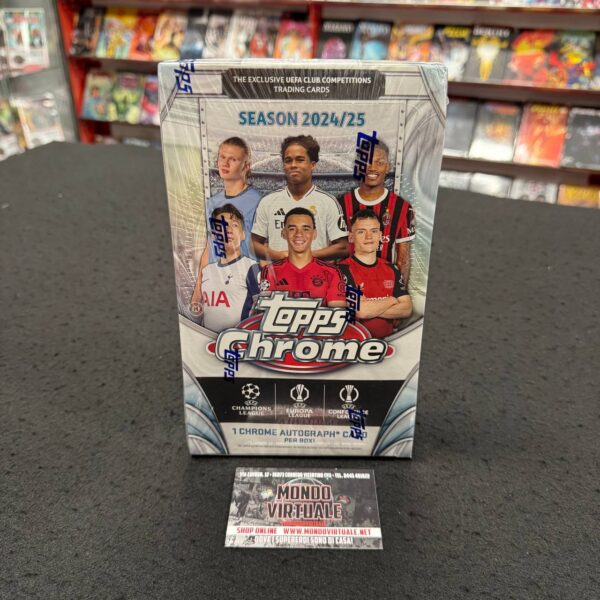 Topps Chrome 2024/25 UEFA Club Competitions - UCC Hobby Box