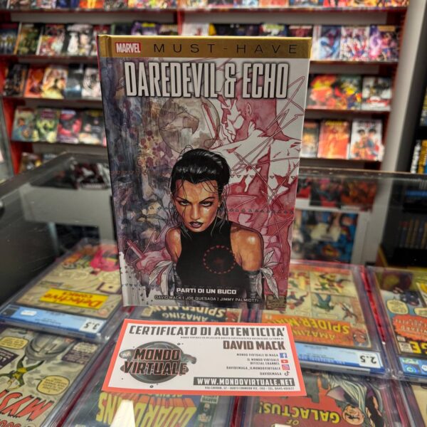 Daredevil & Echo Parti di Un Buco - firmato da David Mack - Marvel Must Have - Panini Comics