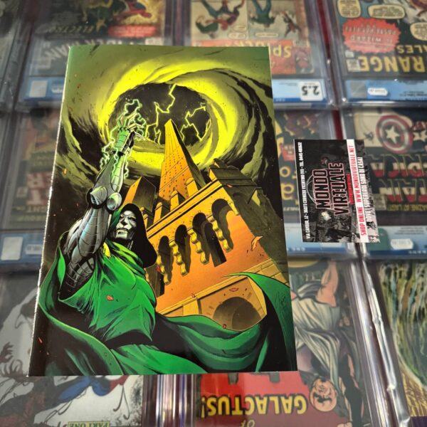 Un Mondo Sotto Destino n 1 Panini Doomination Variant Cover di Jacopo Camagni - Marvel Miniserie - Panini Comics