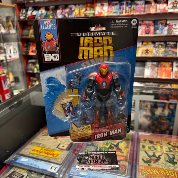 Ultimate Iron Man Mini Comics - Marvel Legends - Action Figures - Hasbro