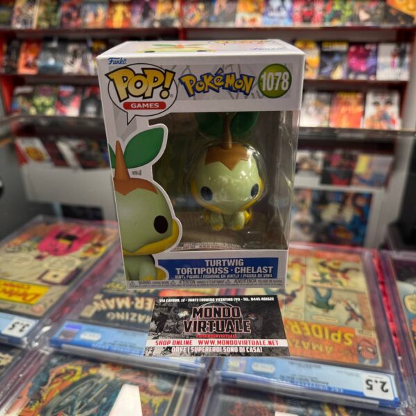 Funko Pop 1078 Turtwig - Pokémon - Pokemon - Nintendo