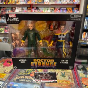 2 Pack Doctor Strange, Wong & Bats - Marvel Legends Series - Hasbro - Action Figures